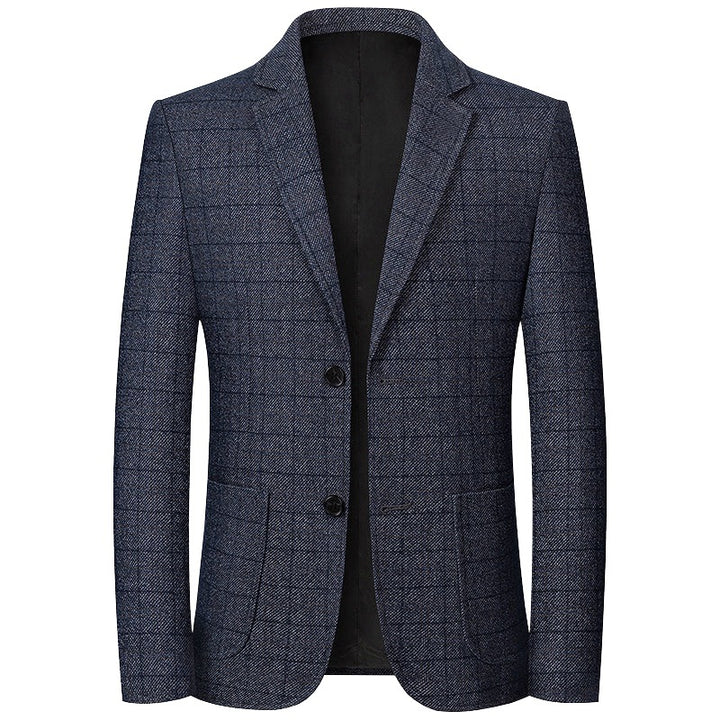 Men's Blazer Glencheck Slim Fit with Light Inner Lining Mune Fashion