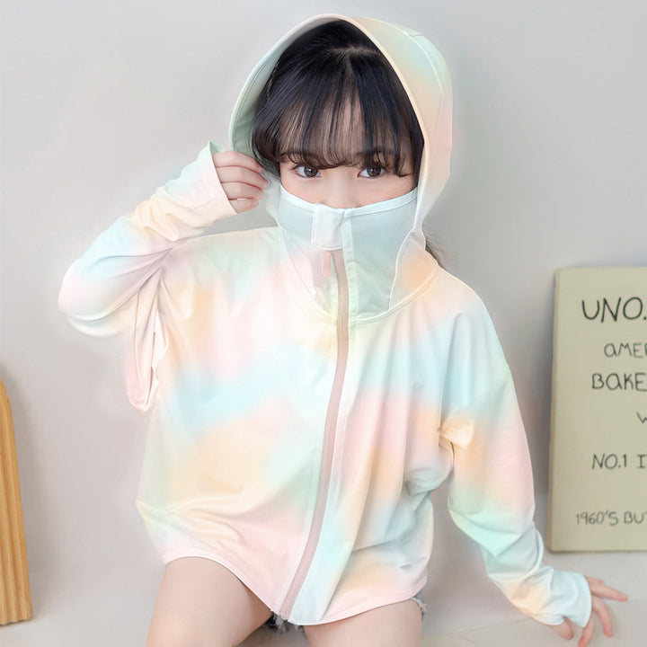 Women's Lightweight UV Protection Jacket with Hood Mune Fashion
