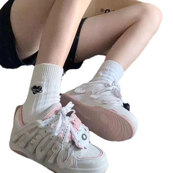 Women Sneakers with playful animal design and comfortable sole Mune Fashion