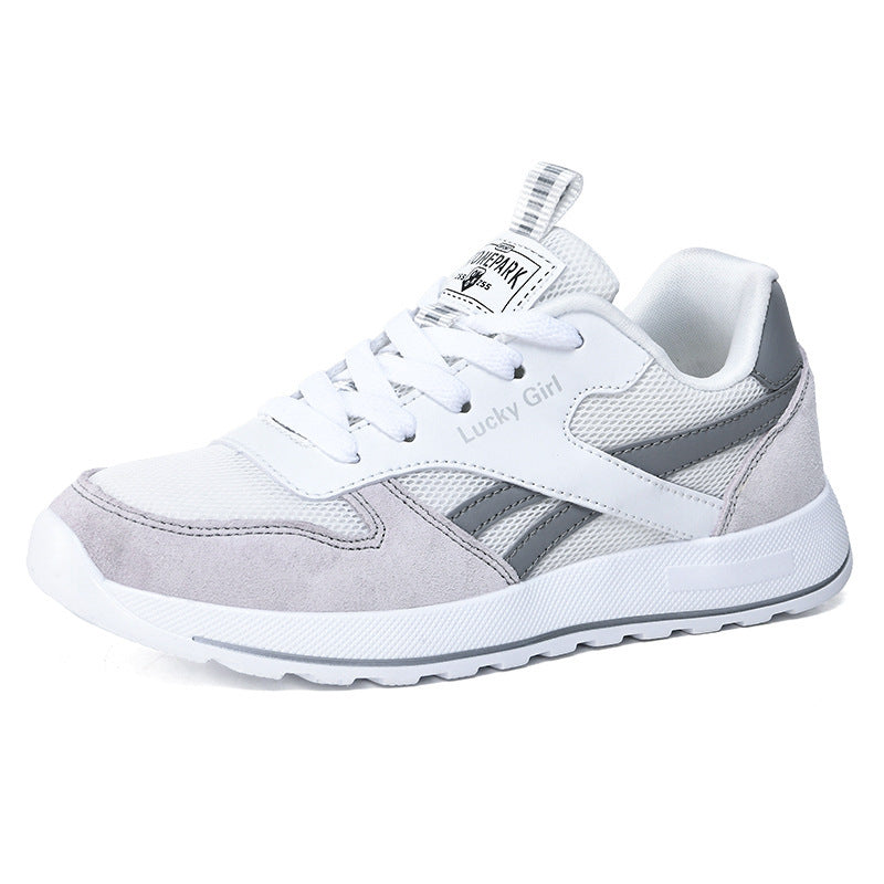 Women's Retro Sneaker with Mesh and Suede Details Mune Fashion