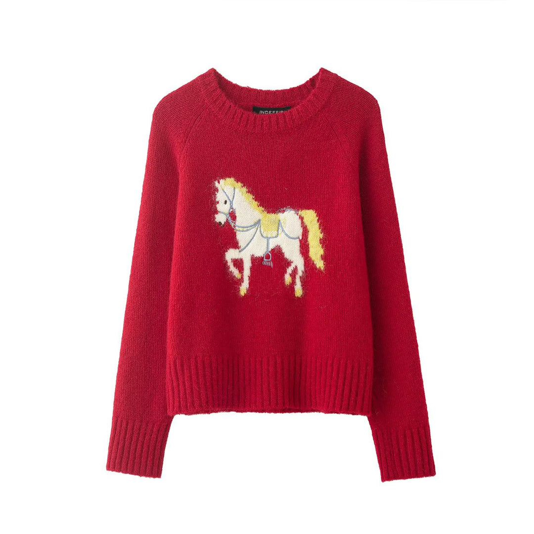 Women’s fine knit cardigan with crocheted Peter Pan collar Mune Fashion