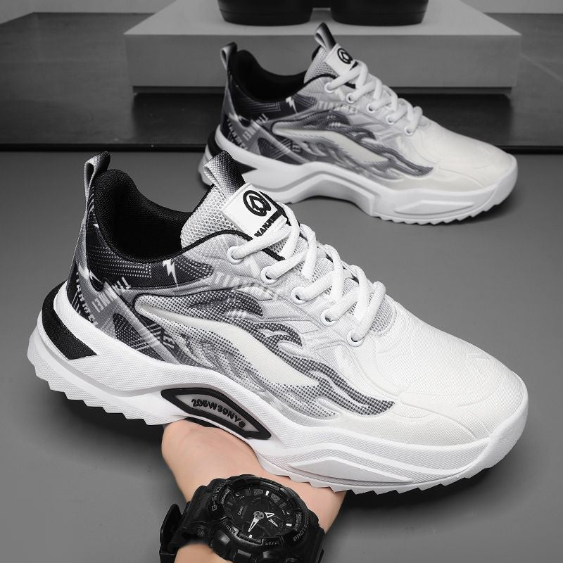 Women's sporty sneakers with modern graphic design and non-slip sole Mune Fashion
