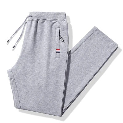 Men's Cone Thermal Jogging Pants with Zipper Pockets & Drawstring Mune Fashion