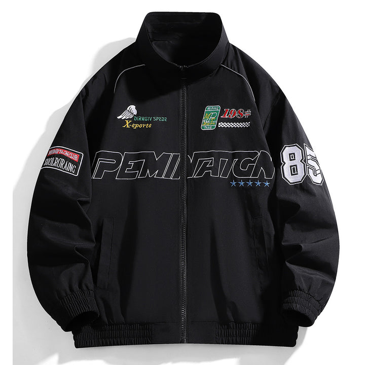 Men's leisure jacket with high collar Mune Fashion