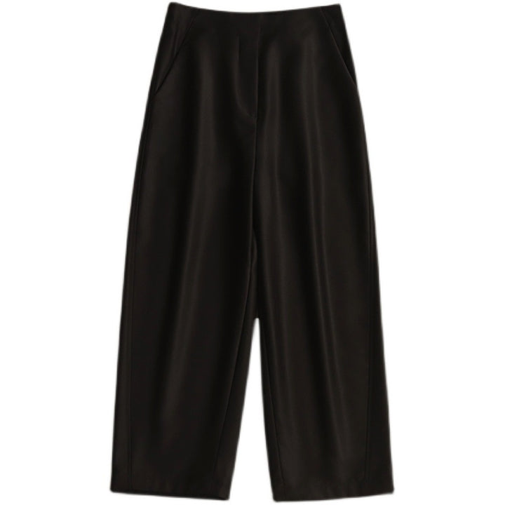 Women Elegant and Flowing Palazzo Trousers Drune