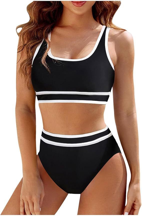 Women High-Waisted Sport Bikini Set Mune Fashion
