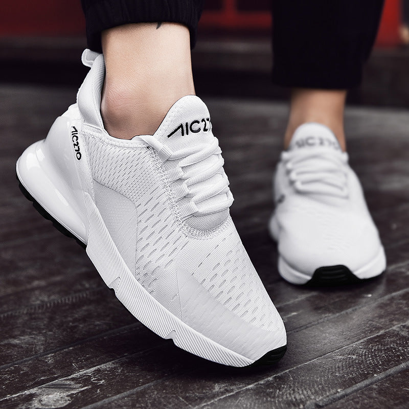 Men's urban knit runner with oversized heel air capsule and shock-absorbing platform sole Mune Fashion