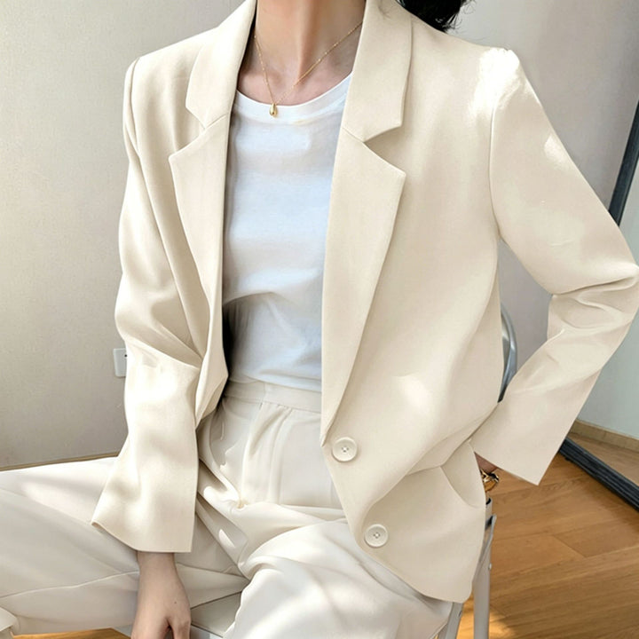 Women's Elegant Oversized Blazer with High-Quality Details Mune Fashion
