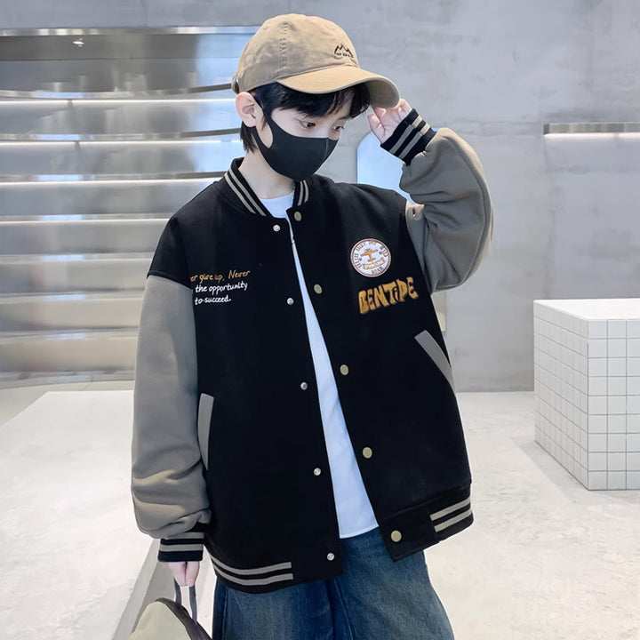 Unisex casual college jacket with unique embroidery Mune Fashion