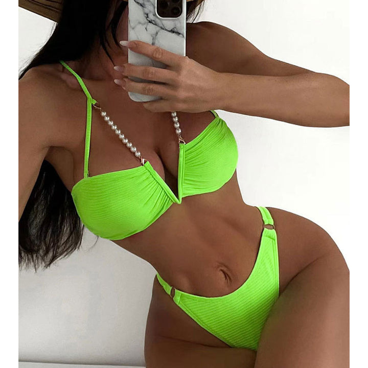 Women's refined bikinis with pearl accents Mune Fashion