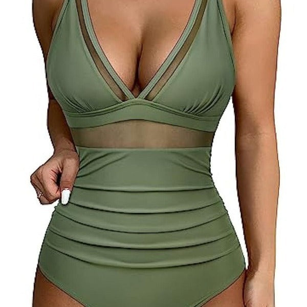 Women's elegant swimsuit with seductive cut-out details Mune Fashion