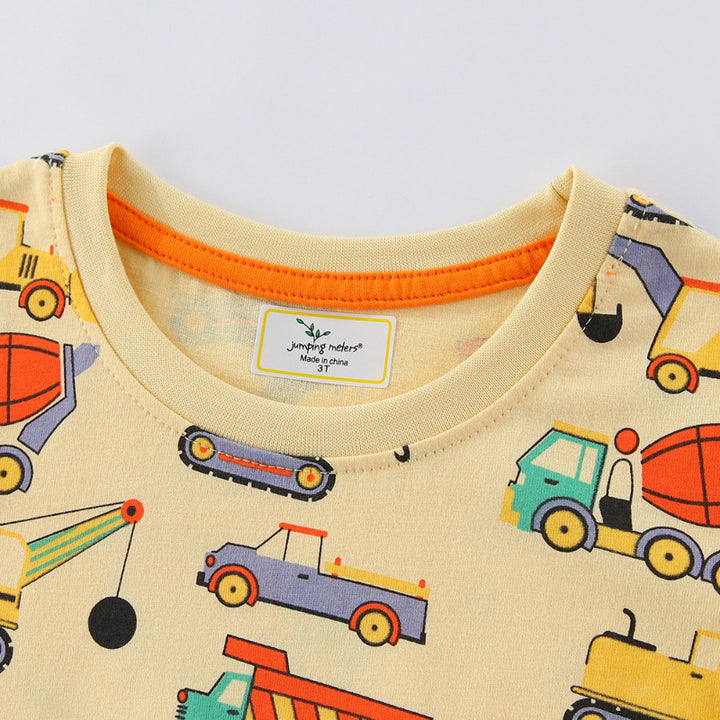 Boys T-Shirt with funny construction vehicle design Mune Fashion
