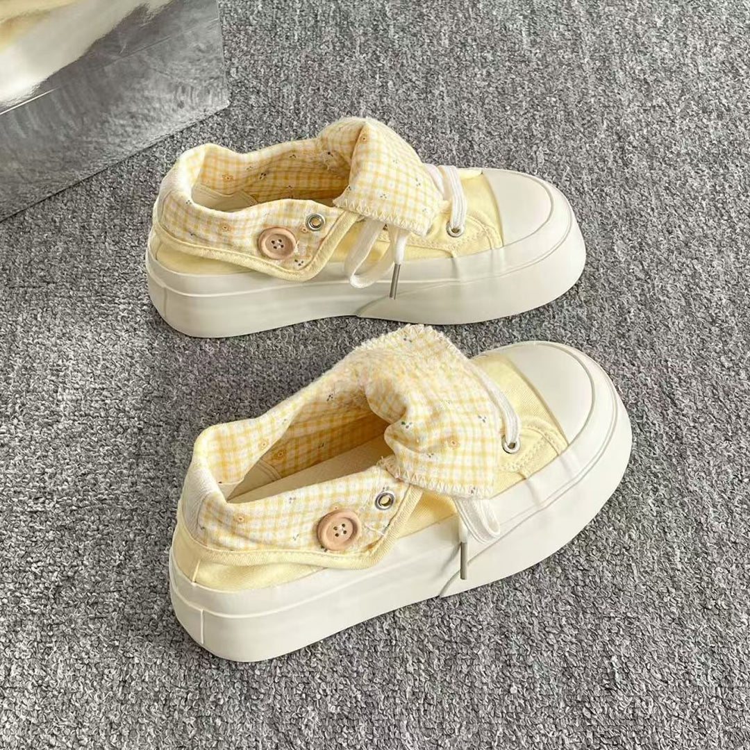 Women's sneakers with sophisticated foldable design and soft inner lining Mune Fashion