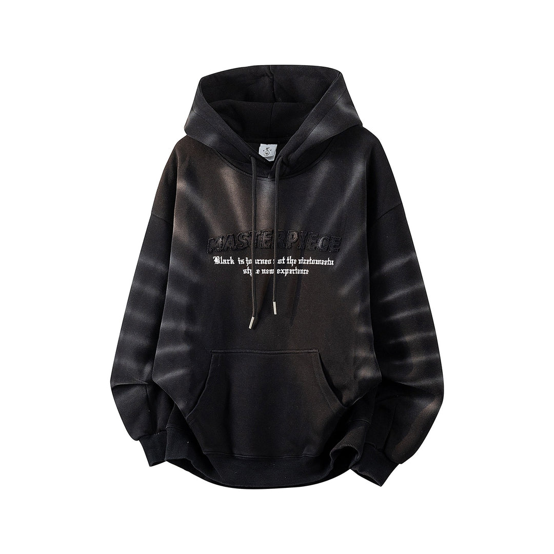 Unisex Oversize Hoodie with handwritten graphic print, kangaroo pocket & ribbed hem Mune Fashion