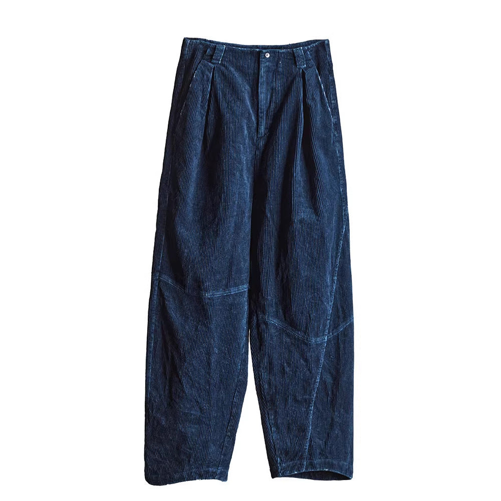 Women Comfortable and Stylish Corduroy Harem Pants Mune Fashion