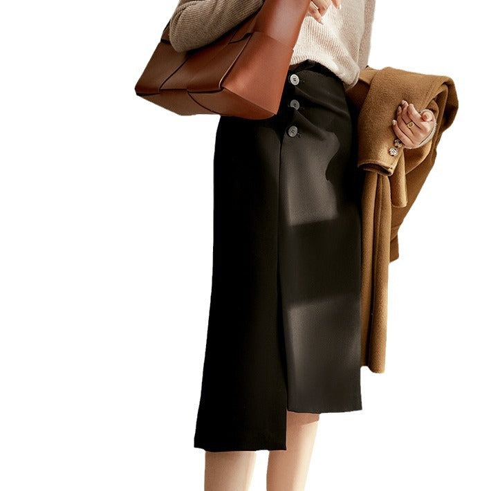 Women Elegant, fitted Midi Skirt Mune Fashion