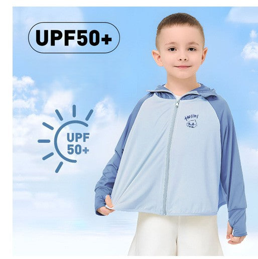 Boys breathable hoodie with UV protection Mune Fashion