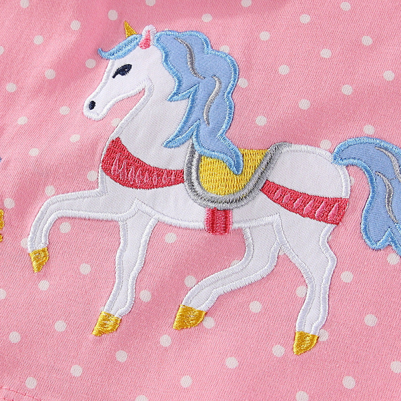 Girls summer dress with charming unicorn design Mune Fashion