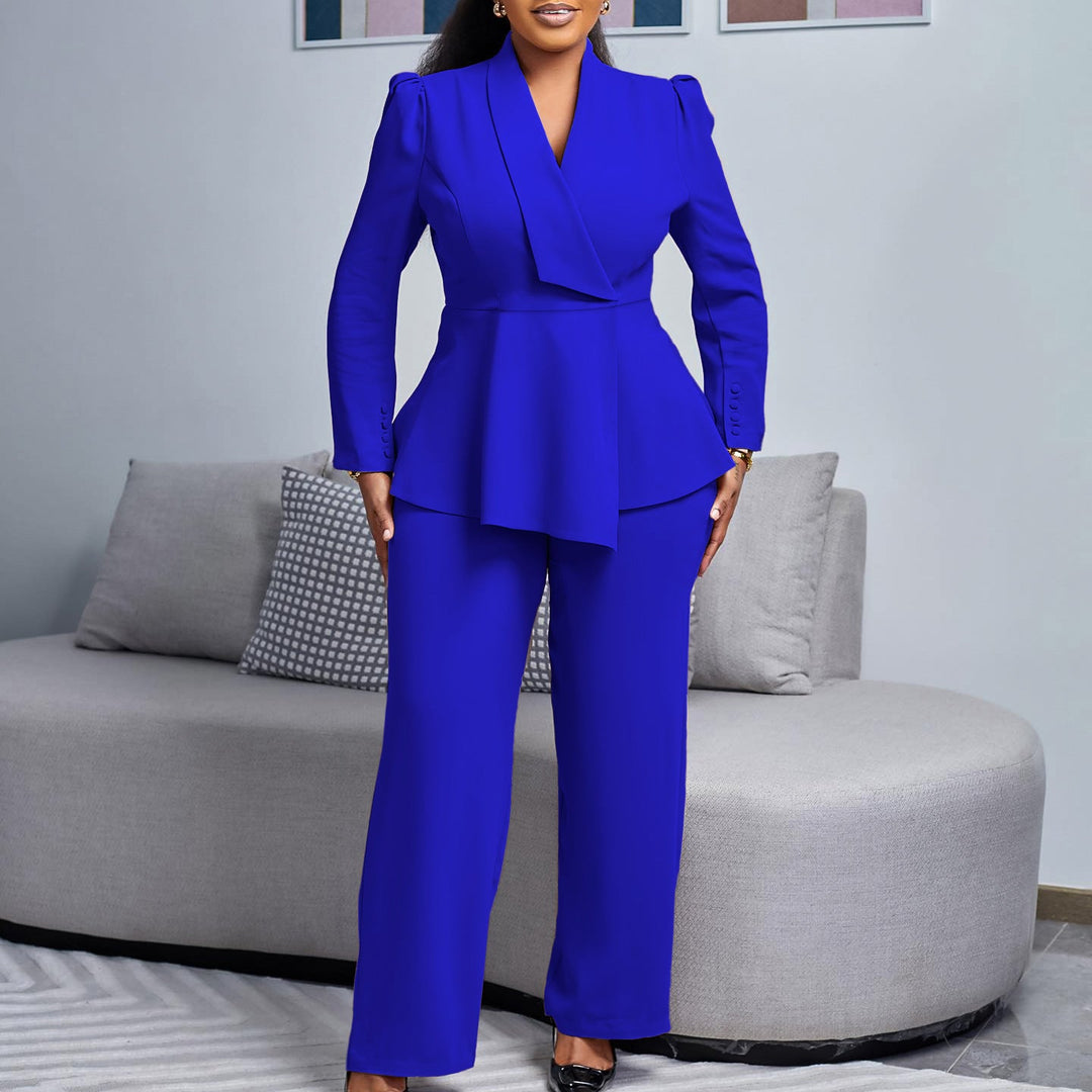 Women Elegant Blazer Pant Set Mune Fashion