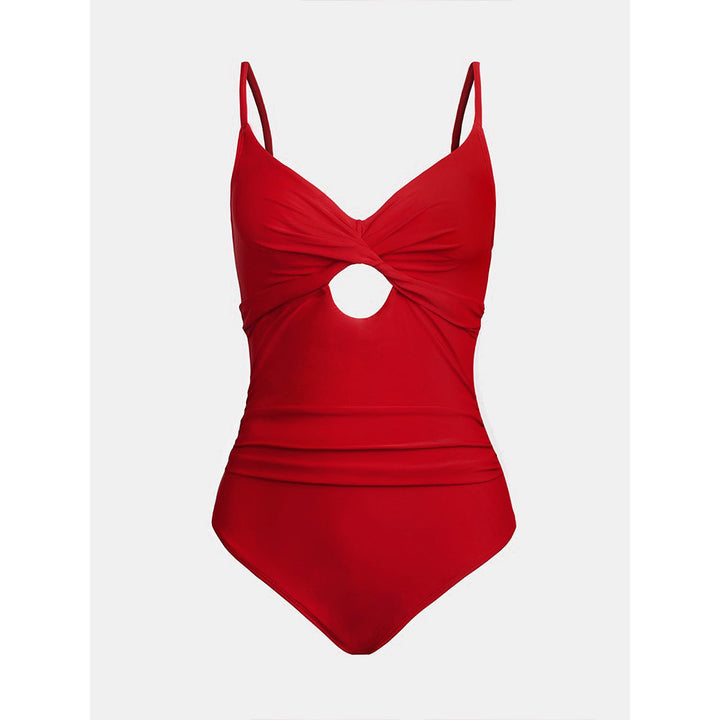 Ladies Elegant Jumpsuit with Sophisticated Cut-Out Mune Fashion
