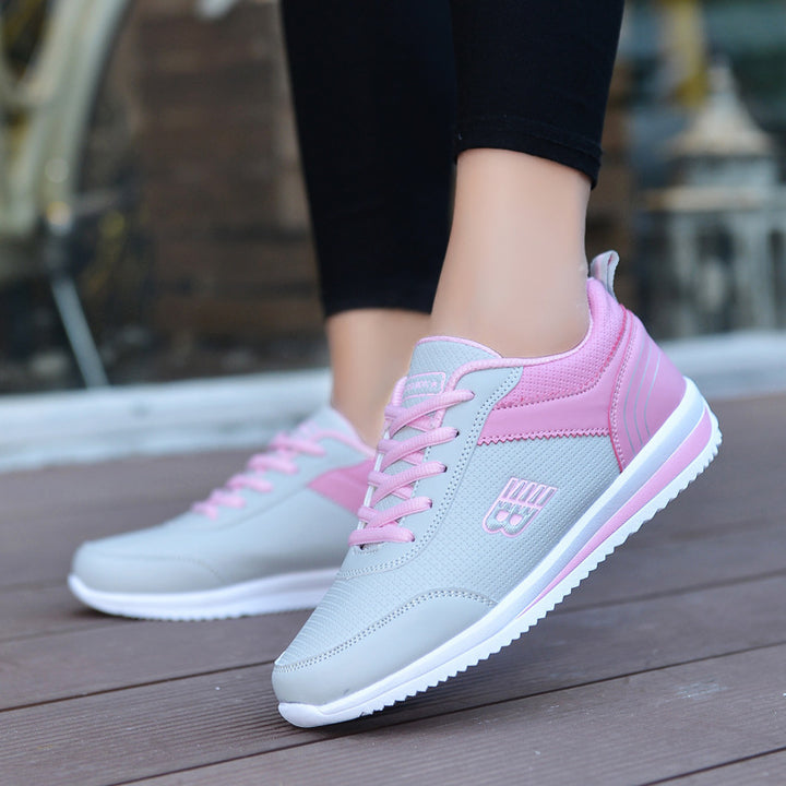 Women Lightweight Leisure and Walking Sneakers with Breathable Upper Material and Ergonomic Comfort Sole Mune Fashion