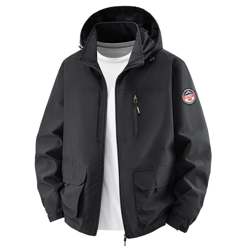 Men's Robust Transitional Jacket with Practical Pockets Mune Fashion