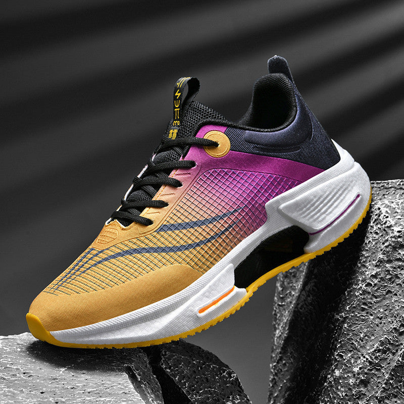 Unisex breathable mesh runners with grid structure, stabilizing midsole and split stabilizer Mune Fashion