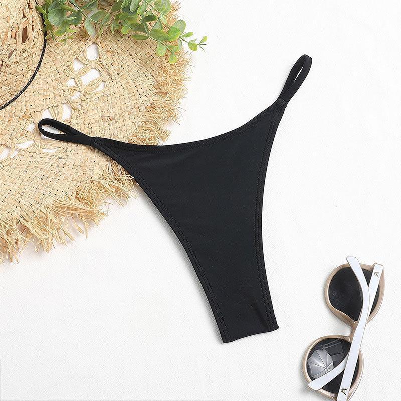 Women High-Cut Bikini Bottom Mune Fashion