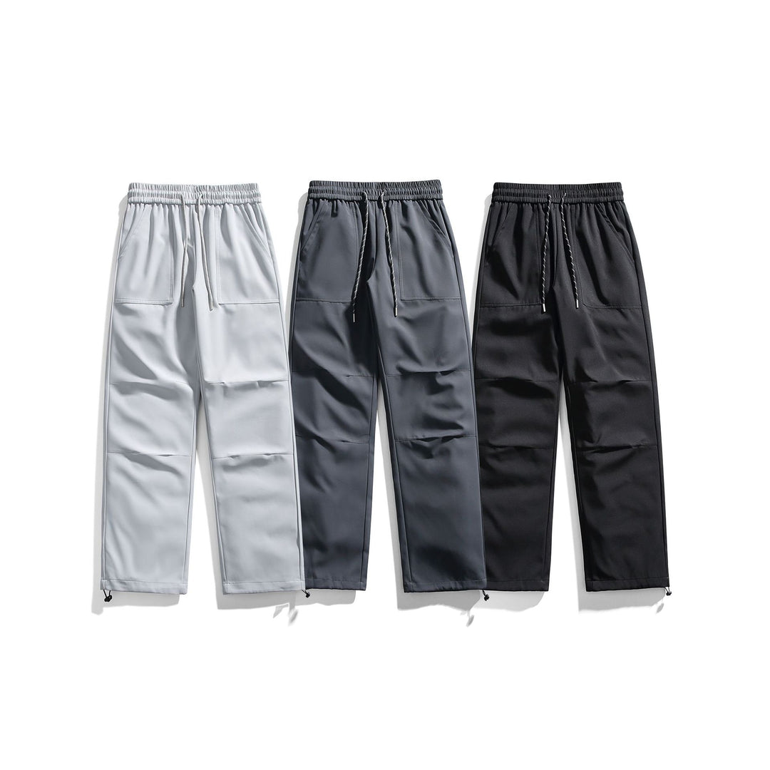 Herren Jogging-Cargohose mit elastischem Bund und verstellbarem Saum Mune Fashion
