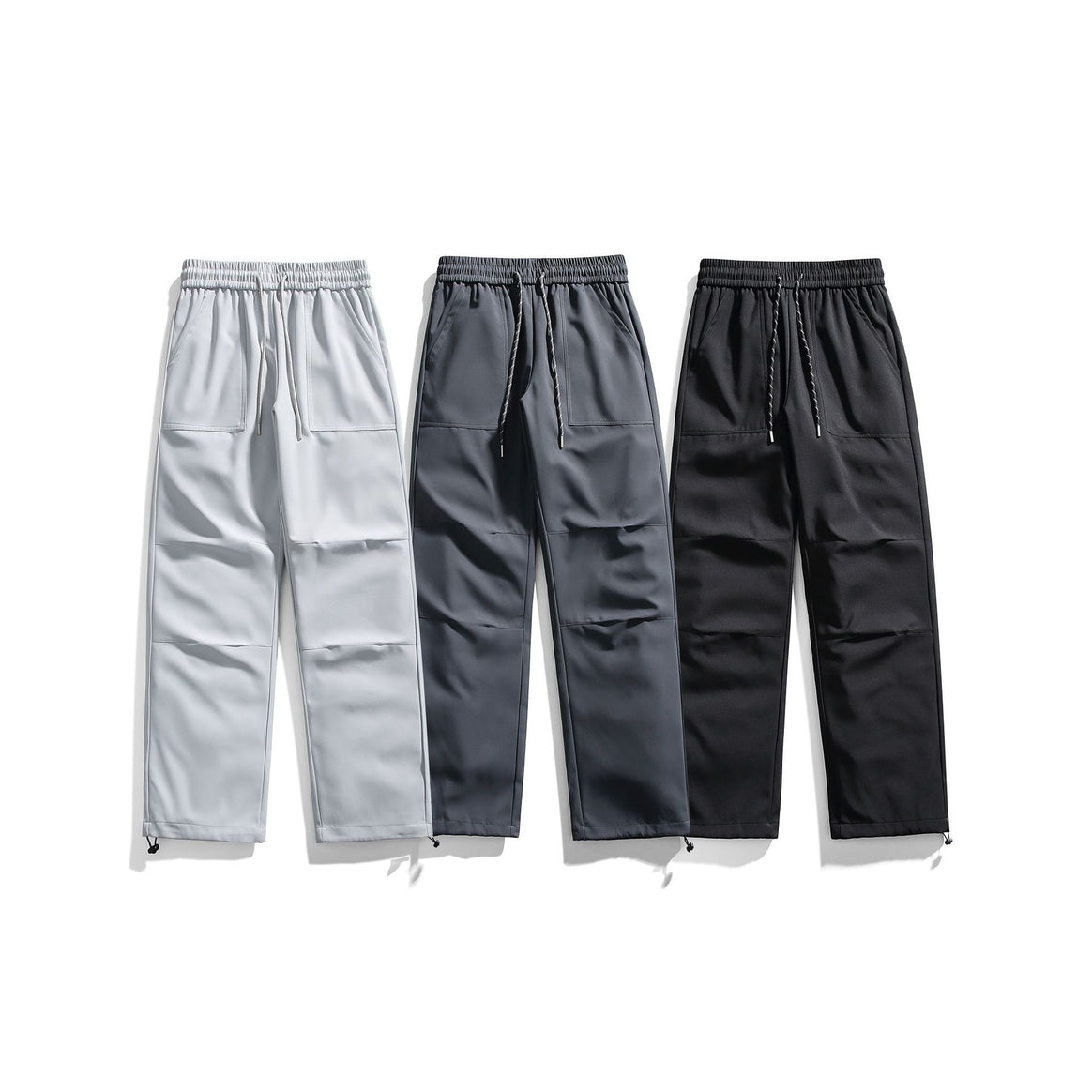 Herren Jogging-Cargohose mit elastischem Bund und verstellbarem Saum Mune Fashion