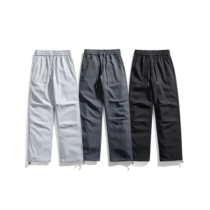 Herren Jogging-Cargohose mit elastischem Bund und verstellbarem Saum Mune Fashion