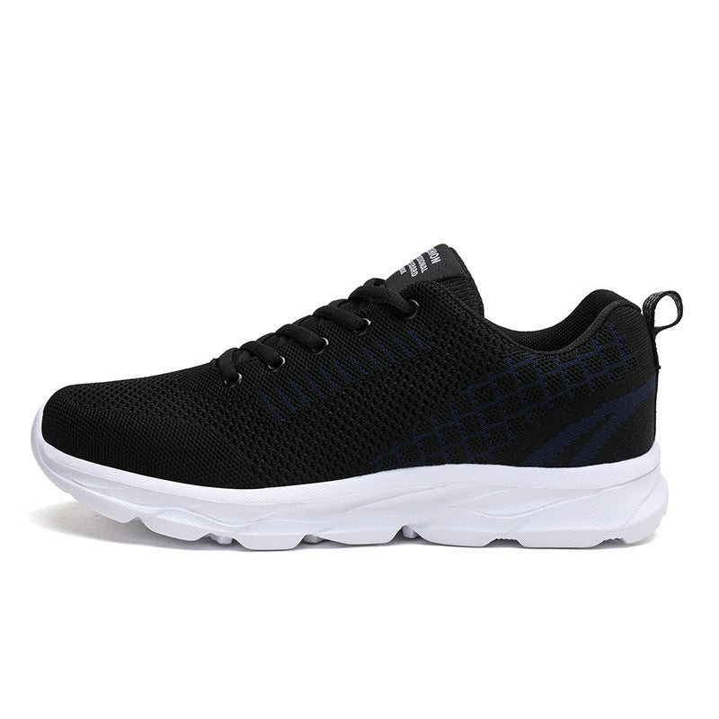 Unisex lightweight knit training sneakers with stabilizing heel tab and grip wave outsole Mune Fashion