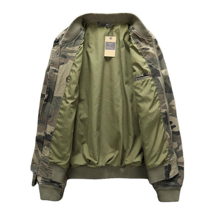 Men's bomber jacket in camouflage design Mune Fashion