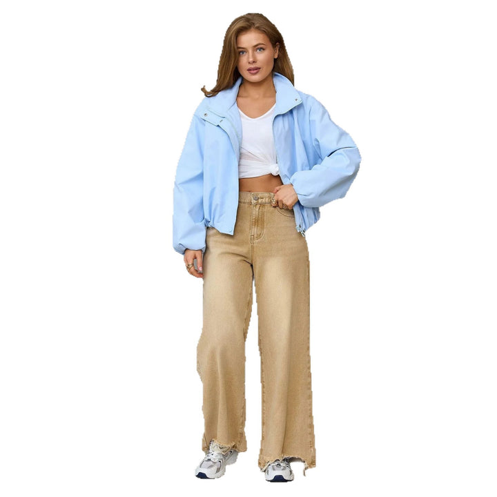 Ladies fashionable and comfortable transitional jacket