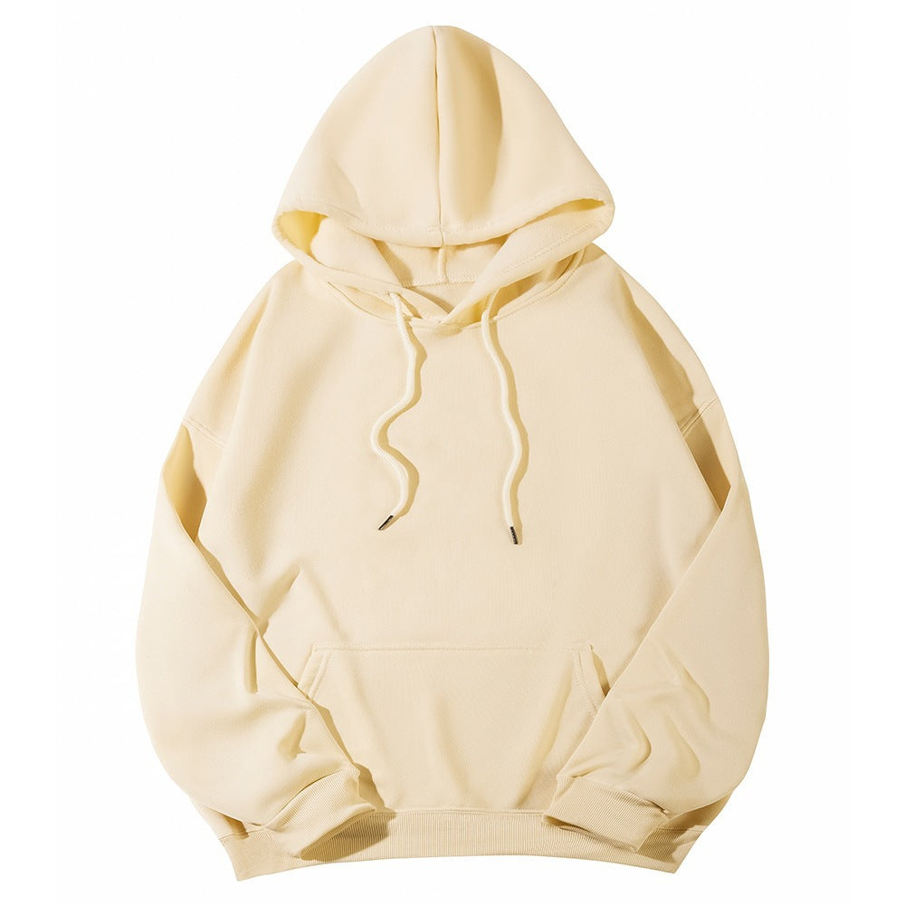 Unisex minimalist hoodie with extended back and kangaroo pocket Mune Fashion