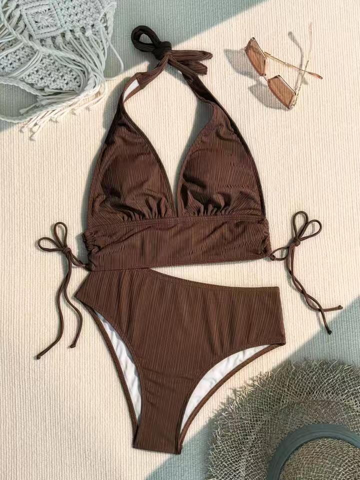 Ladies Triangle Bikini with fashionable wrap design Mune Fashion
