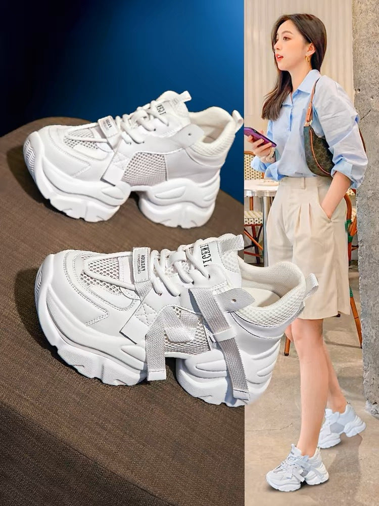 Women's Chunky Sneakers with futuristic silhouette and breathable upper material Mune Fashion