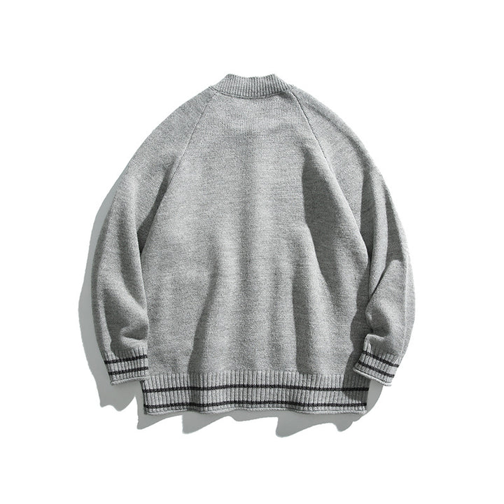 Unisex Boxy Cardigan made of fine knit with raglan sleeves and patch pockets Mune Fashion