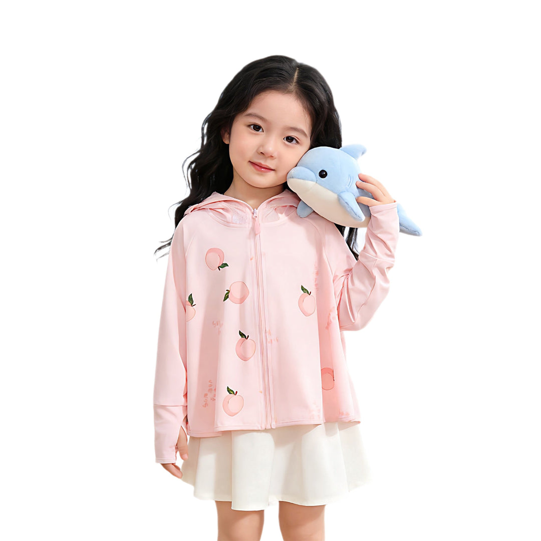 Children's UV protection jacket with hood and breathable material Mune Fashion