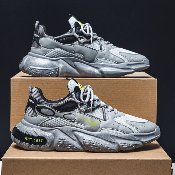 Men's Voluminous Performance City Sneaker with Sculptural Platform Sole Mune Fashion