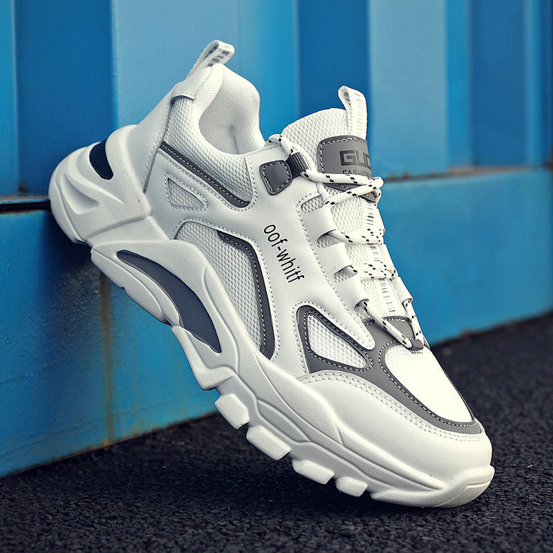 Women's sporty sneakers with breathable mesh structure and stable sole construction Mune Fashion
