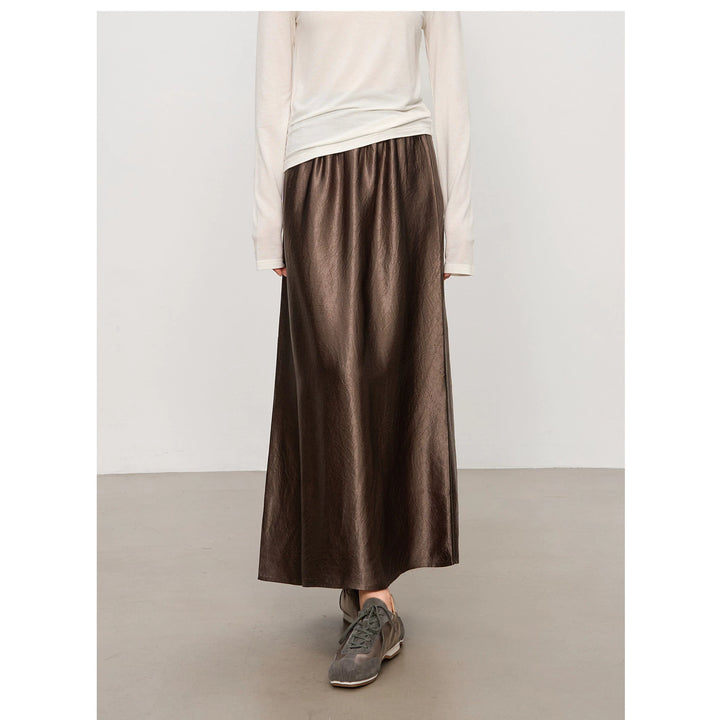 Women's Elegant Maxi Skirt made of high-quality Chiffon Mune Fashion