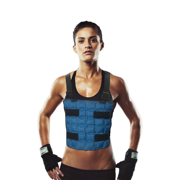 Women’s adjustable weight vest for functional training with Velcro closure and padded shoulder straps Mune Fashion