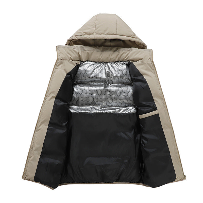 Men's Padded Vest with Hood Mune Fashion