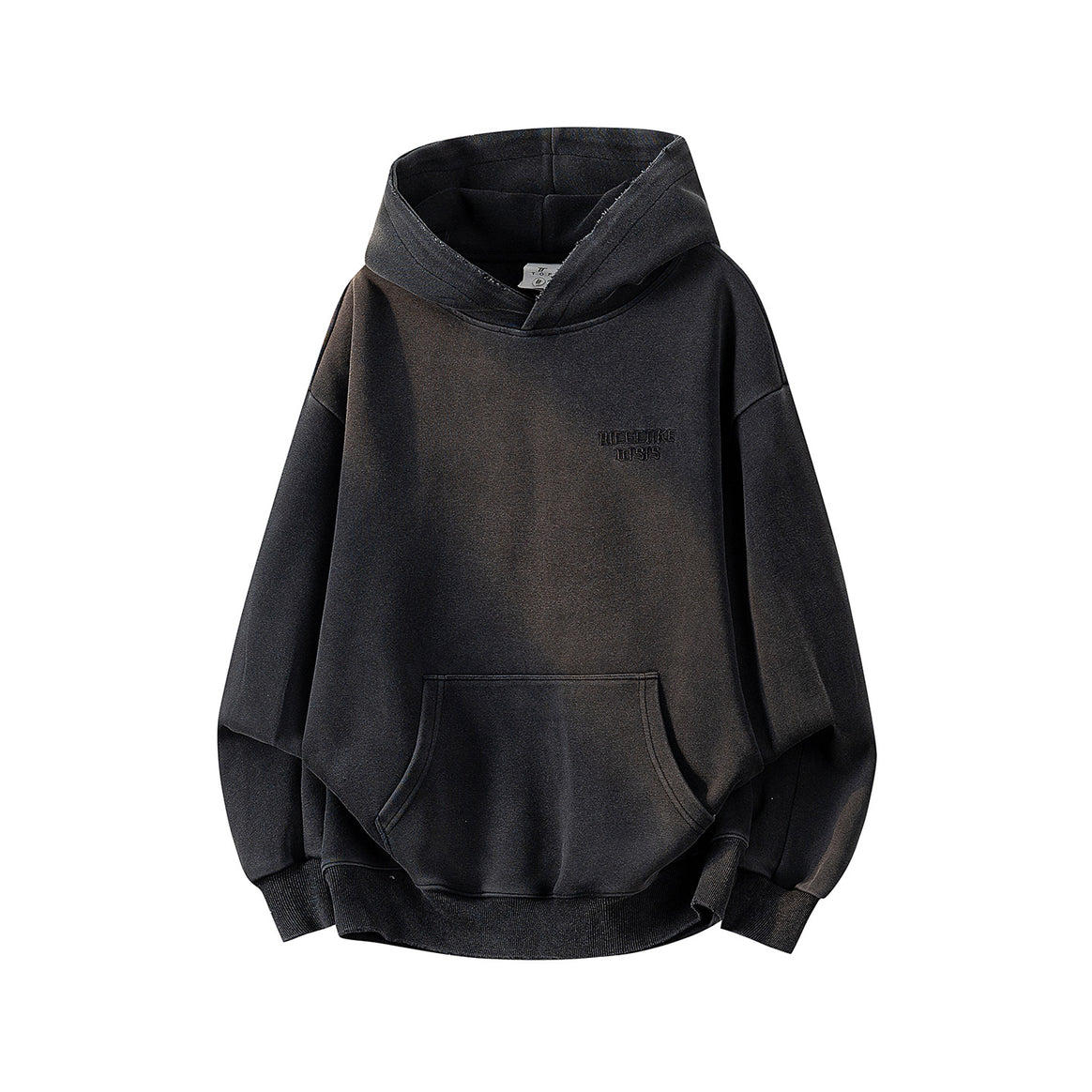 Unisex Oversize Hoodie with handwritten graphic print, kangaroo pocket & ribbed hem Mune Fashion
