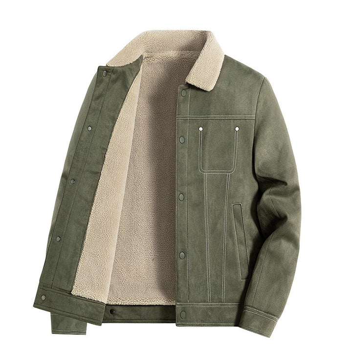 Men's Casual Lambskin Jacket Mune Fashion
