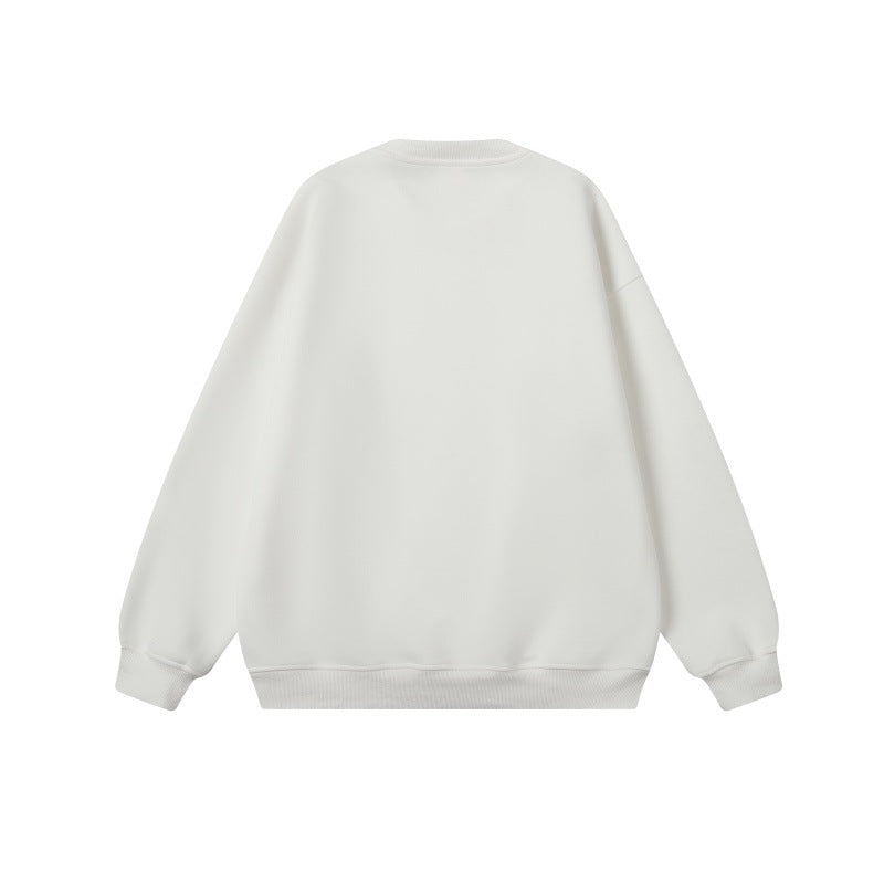 Unisex Oversized Sweatshirt with knitted applications and round neck Mune Fashion