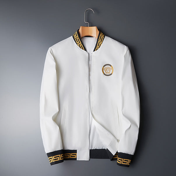 Men's Sporty Bomber Jacket with Innovative Design Mune Fashion