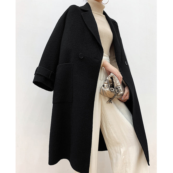 Women Elegant and Comfortable Wool Coat Mune Fashion