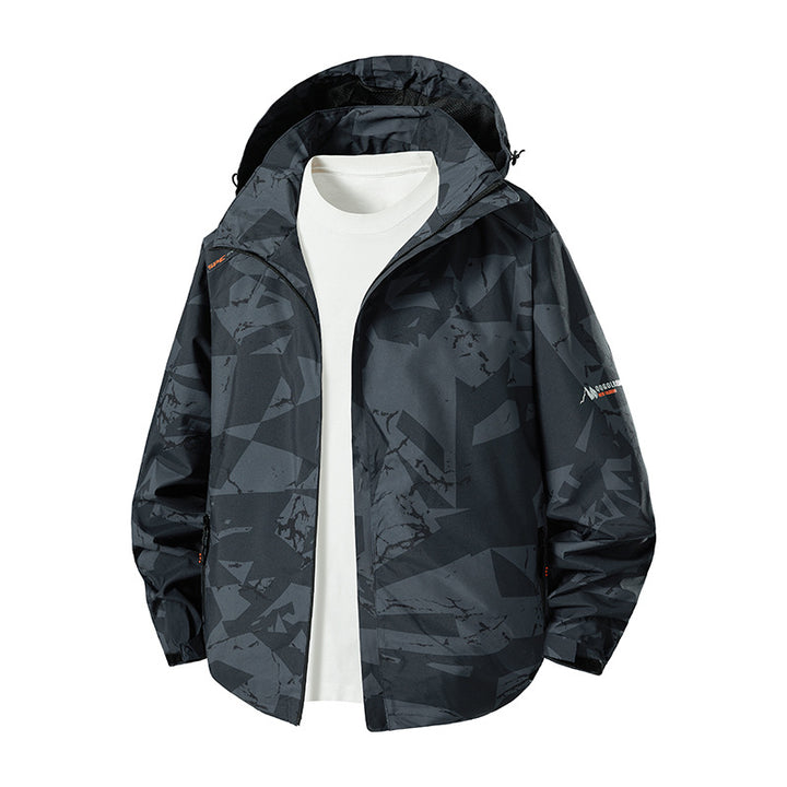Men's Lightweight Functional Jacket with Hood Mune Fashion